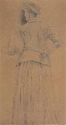 Fernand Khnopff Study For Memories china oil painting reproduction